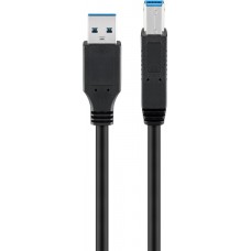 Kabelis spausdintuvui USB 3.0 (A-B) (K-K) 5m Goobay